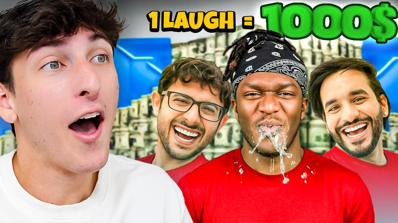INDIA TRY NOT TO LAUGH (ft. CarryMinati & Abhishek Malhan)