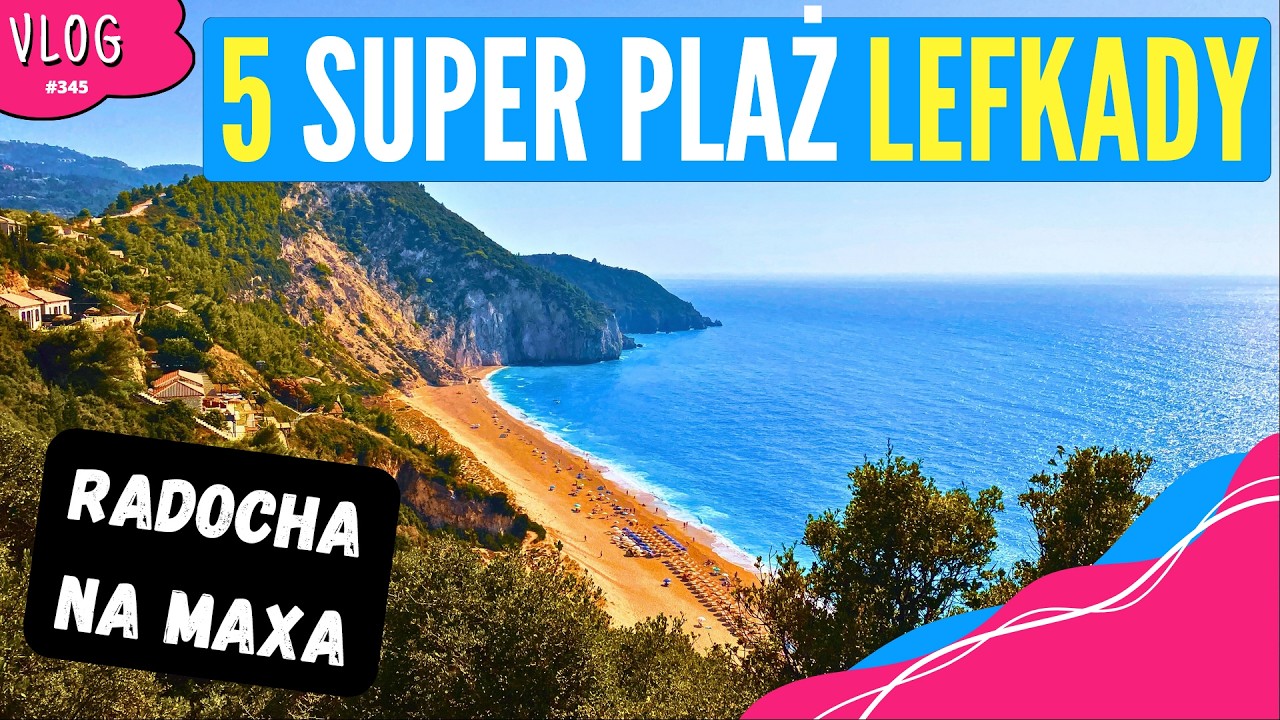 Radocha na maksa! Sprawdzamy gdzie są NAJLEPSZE FALE na Lefkadzie