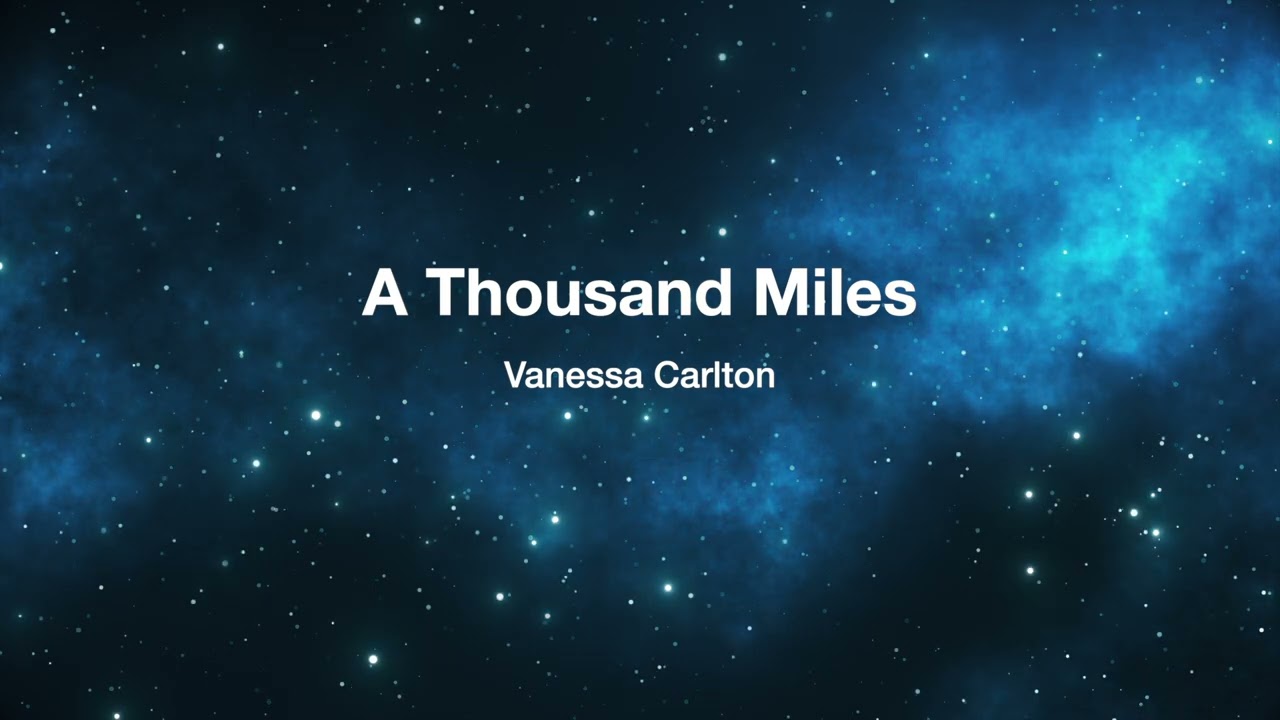 A Thousand Miles – Vanessa Carlton (Orchestral Arrangement)