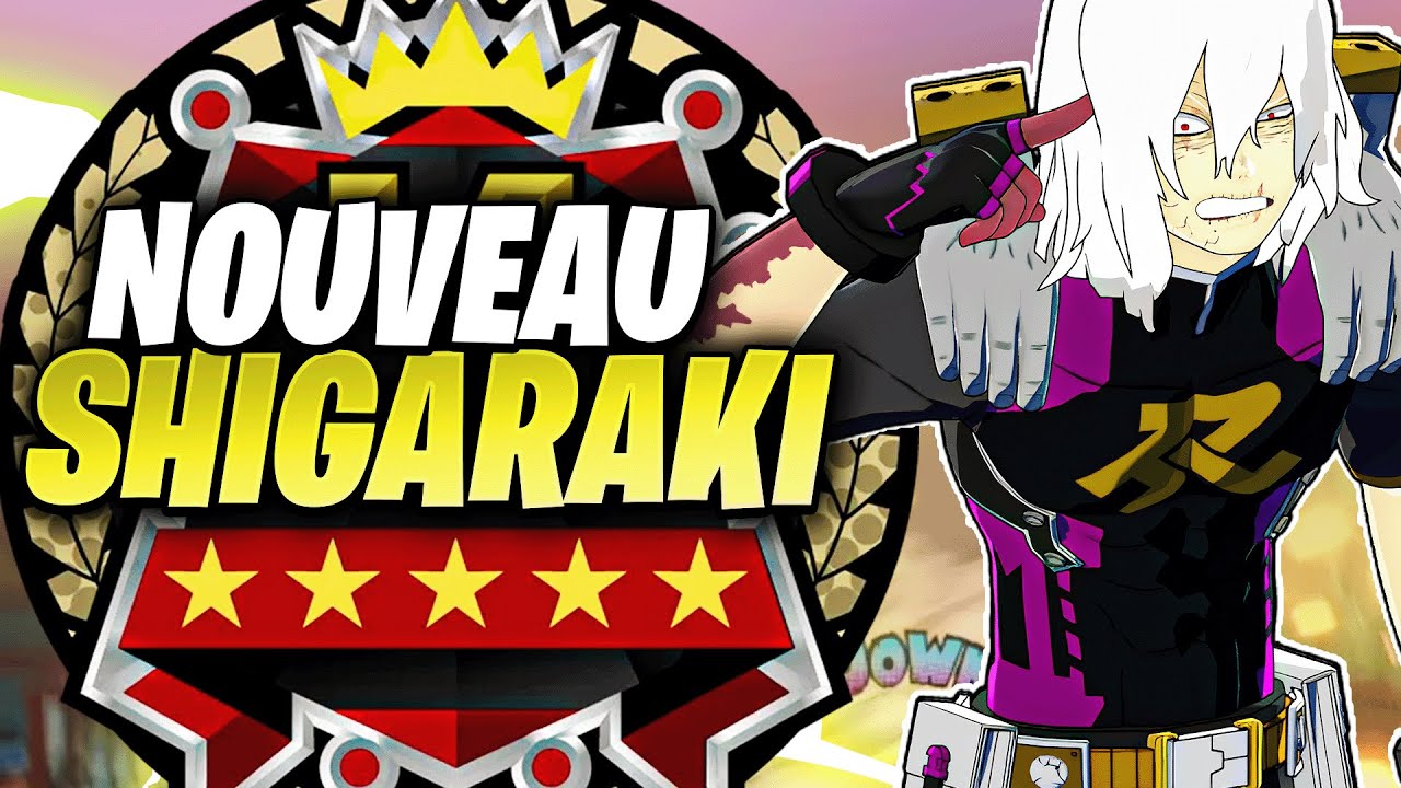 J'AI JOUÉ DES HEURES AVEC LE NOUVEAU SHIGARAKI POUR AVOIR CE RÉSULTAT ! MY HERO ULTRA RUMBLE