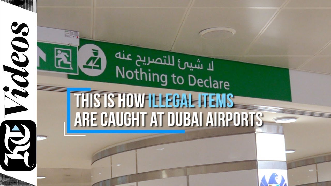 This is how illegal items are caught at Dubai airports