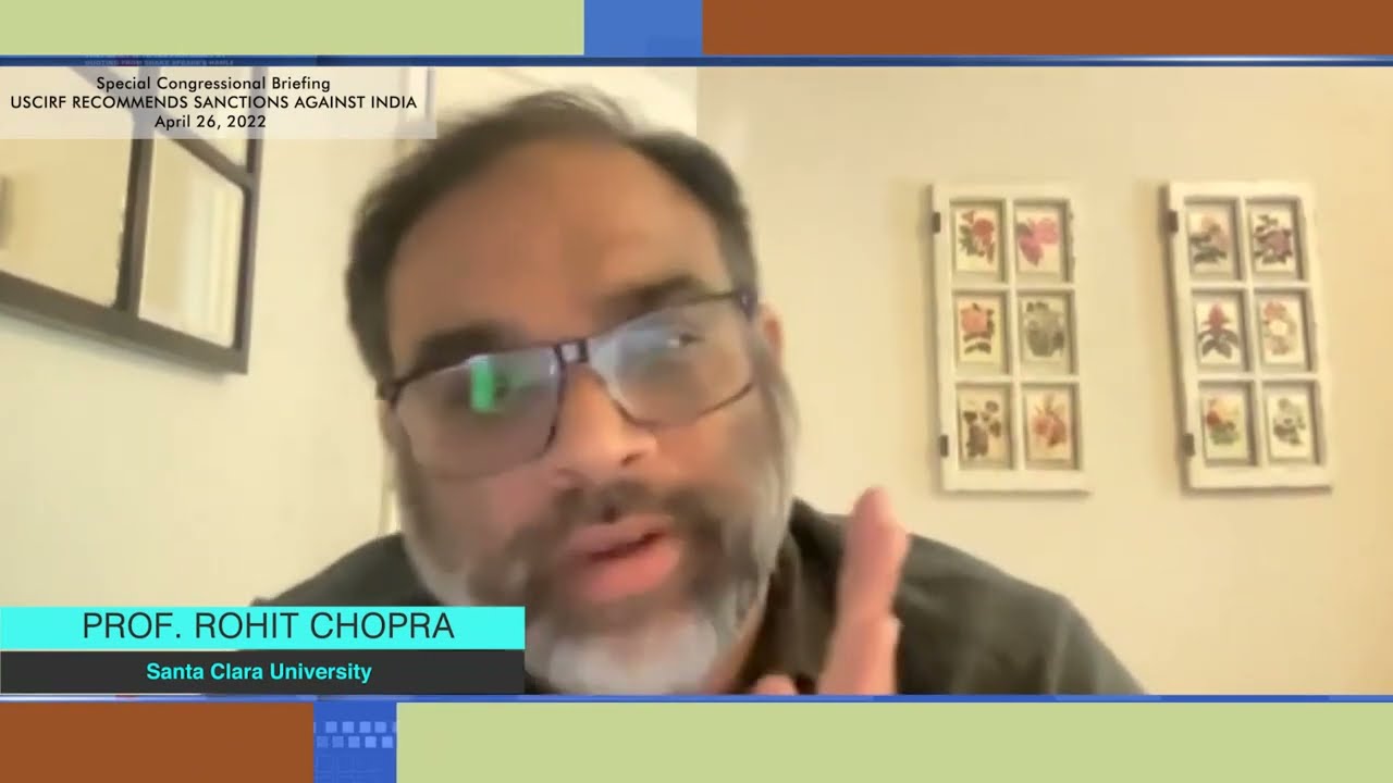 Genocide of Muslims has already begun in India: Prof Rohit Chopra