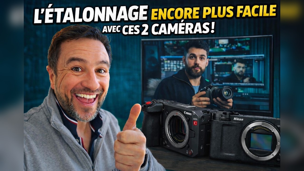 Étalonner du NIKON ZR et de la CANON C50  (Super trop facile) et encore mieux que @Adelain 😘