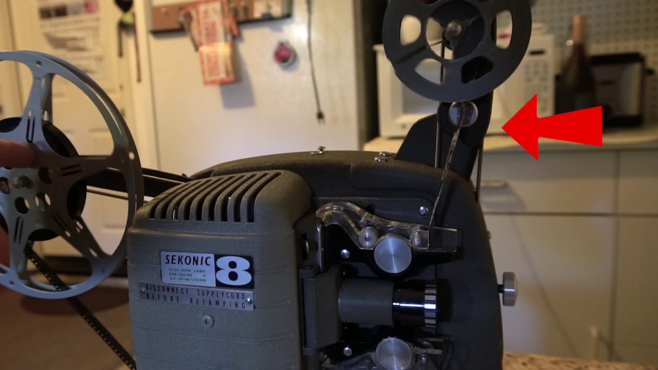 How to Set Up an 8mm Projector Tutorial