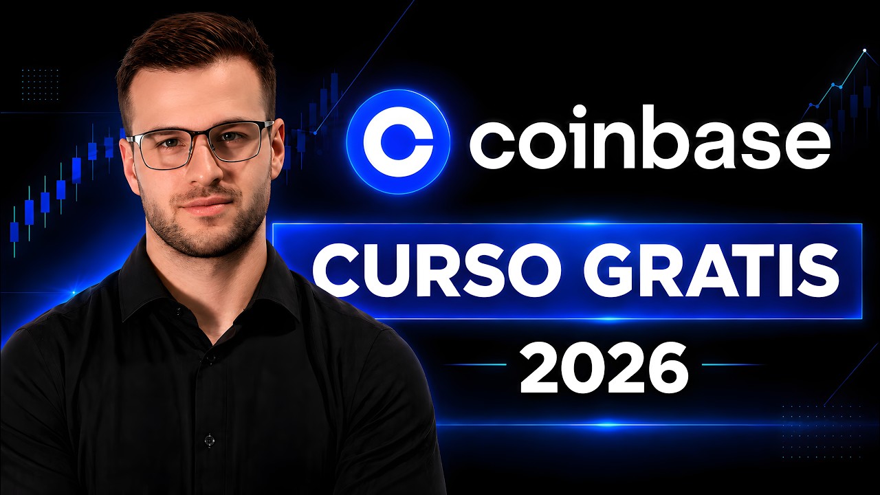 TUTORIAL COMPLETO de COINBASE 2026 | Curso Gratis de C&oacute;mo usar Coinbase en 2026