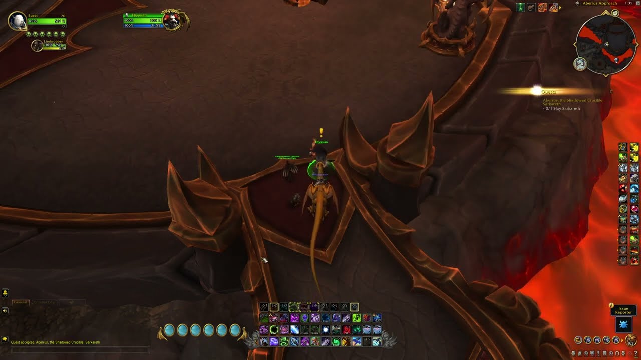 Zaralek Cavern Last Campaing Quest - Aberrus, the Shadowed Crucible Sarkareth, WoW