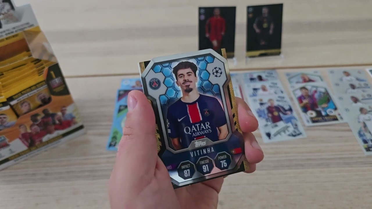 Nowość Topps Match Attax UEFA 2024-25 Display Box Czy Trafimy karte Hall Of Fame :)