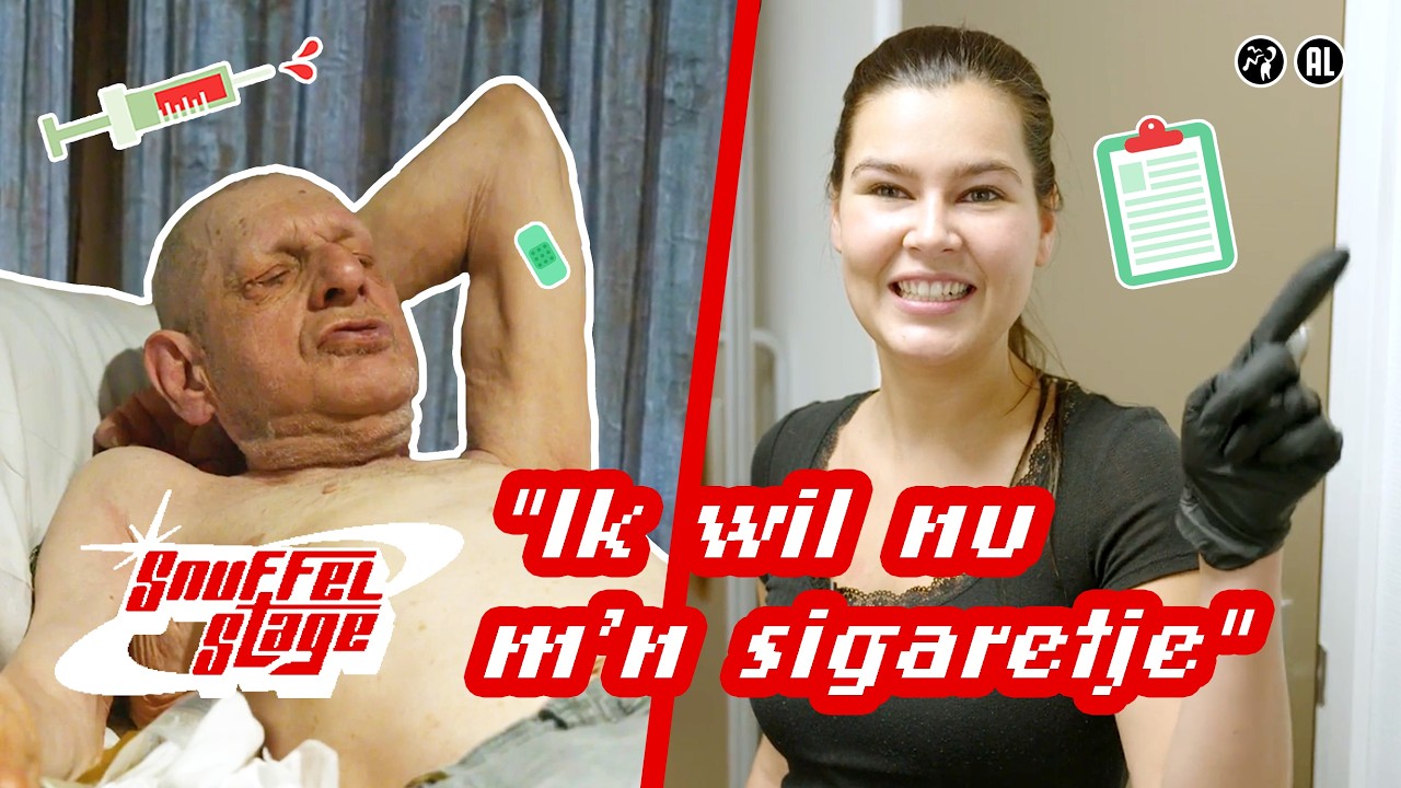 Diva Brons loopt stage met Nathan in de ouderenpsychiatrie | Snuffelstage