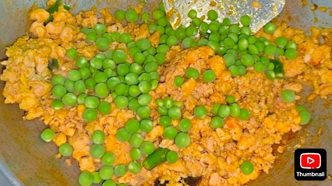 🤤 इतना टेस्टी चिकन मटर कीमा कि रोटी कम पड़ जाए |,, 🌶️ एक बार खाओगे, भूल नहीं पाओगे