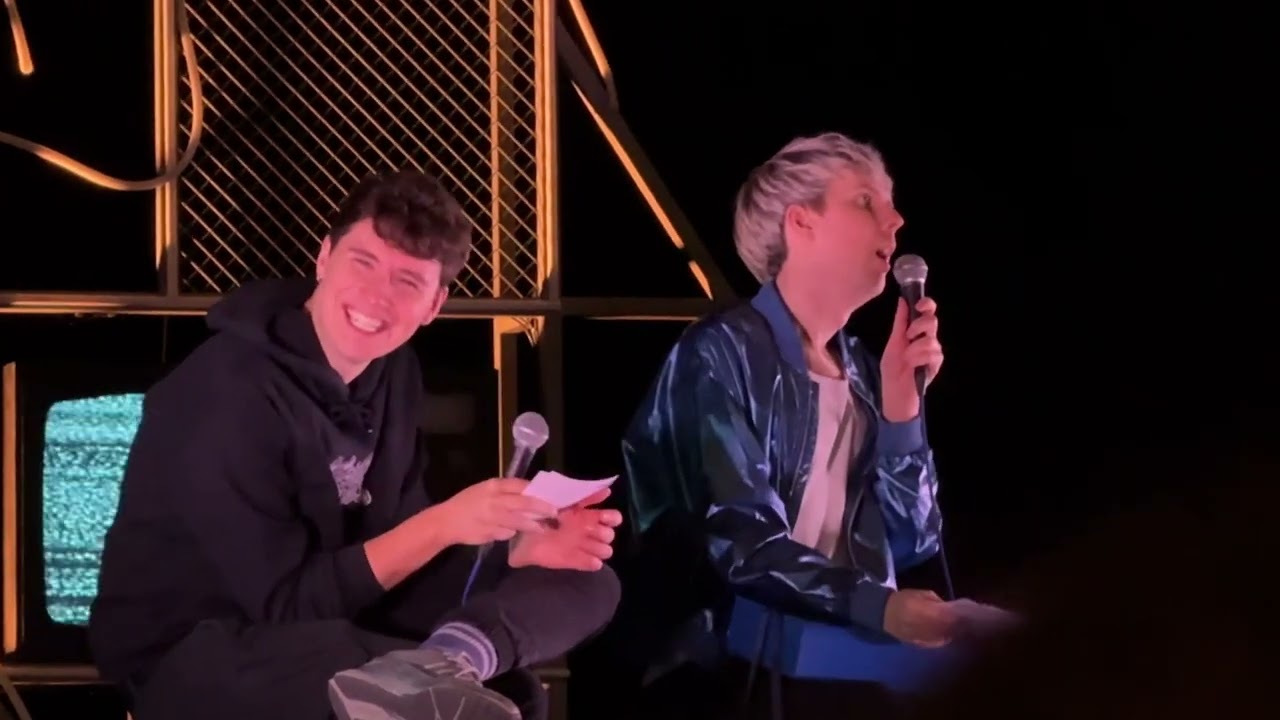 Dan and Phil TIT preshow London 25/01/25