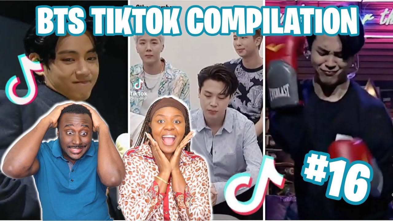 BTS Are Comic Genius! BTS TIKTOK COMPILATION #16 | BTS Couples Reaction