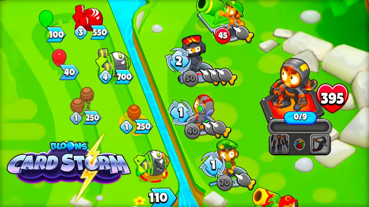 ТОЛЬКО КАРТЫ БАШНИ против ТОЛЬКО КАРТЫ ШАРА (Шторм карт Bloons)