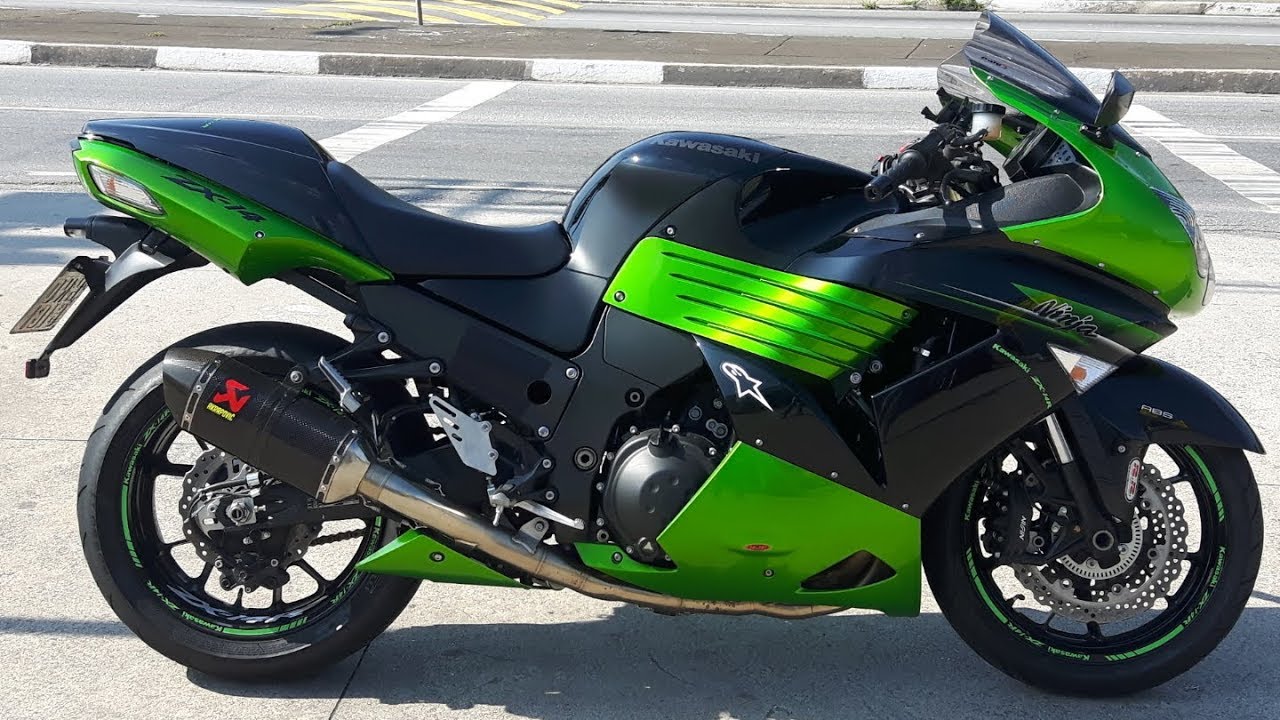 Rodolfinho da Z- Testando Kawasaki Ninja ZX-14 R.