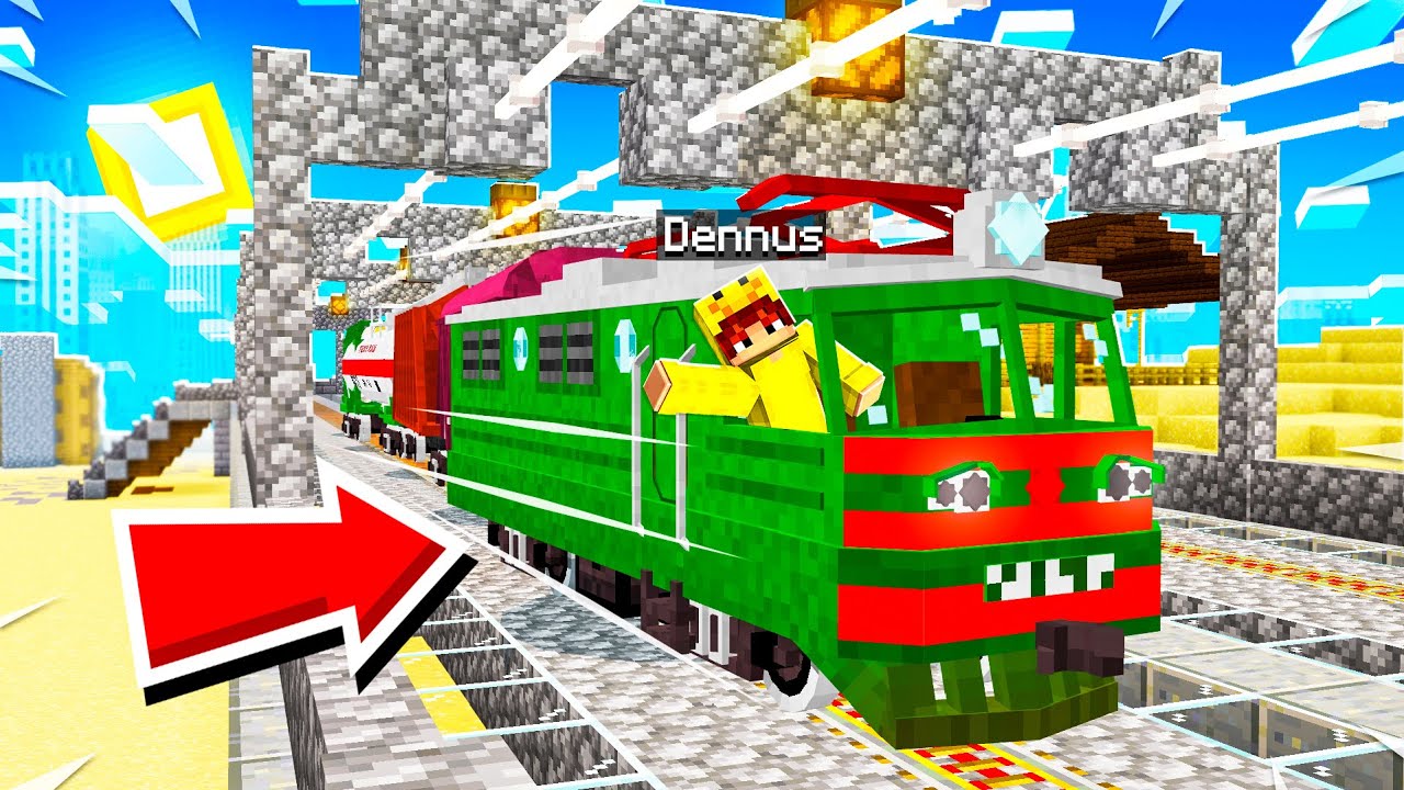 SPELEN Als TREIN MACHINIST In MINECRAFT!