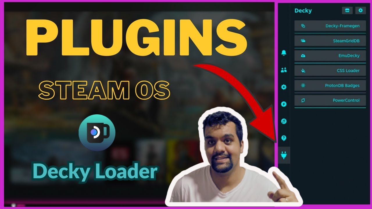 De cara Nova! Gerenciador de plugins DECKY LOADER no Steam Os - Tutorial 2025