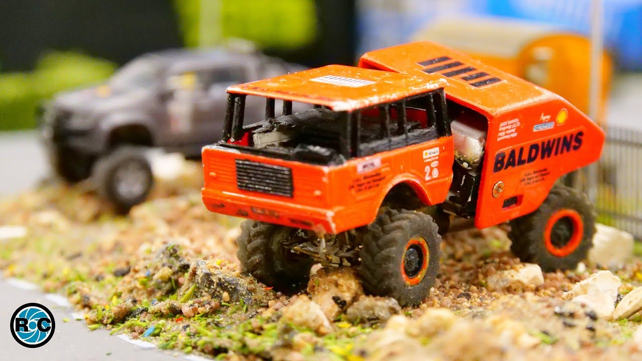 Micro RC Crawler Truck 1/87 scale - Intermodellbau 2019 Dortmund