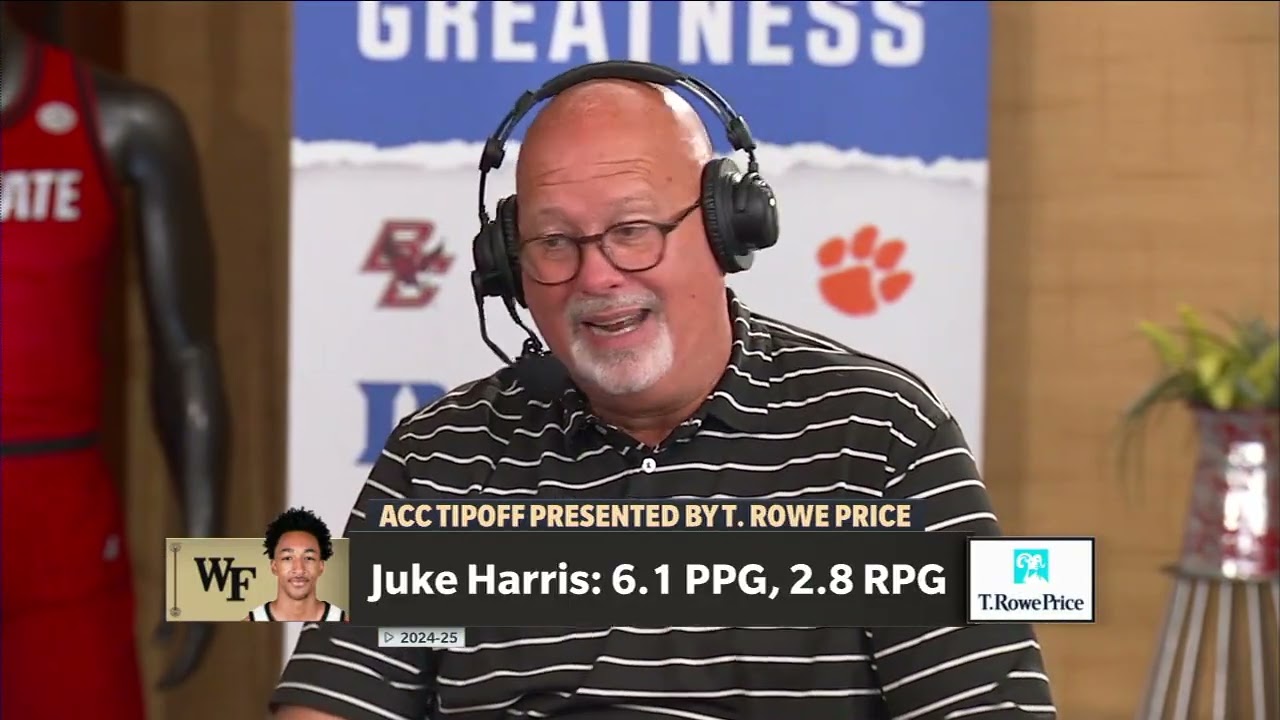 Steve Forbes on ACC Network at 2025 ACC Tipoff