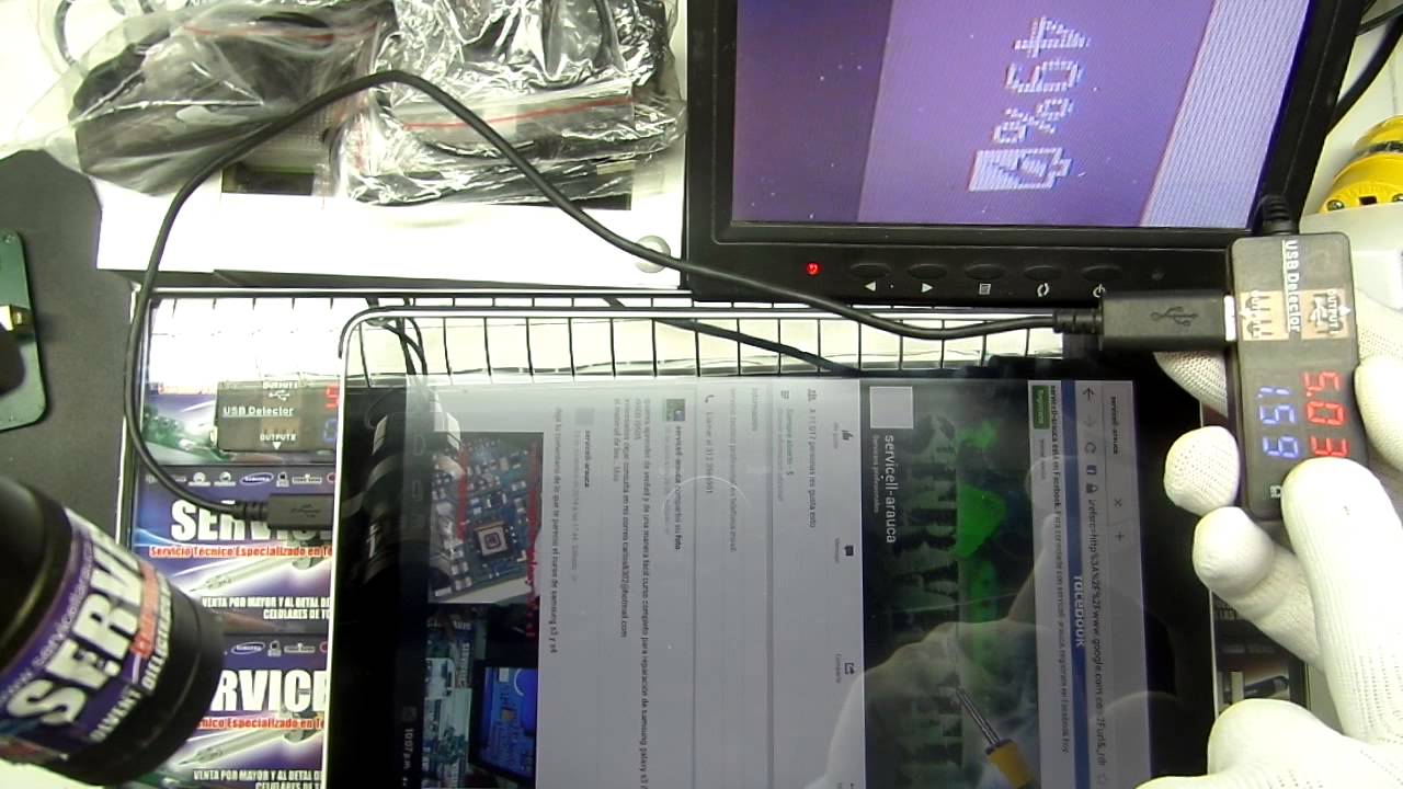 truco o técnica para revisar una tablet o celular que no suba el porcentaje de carga