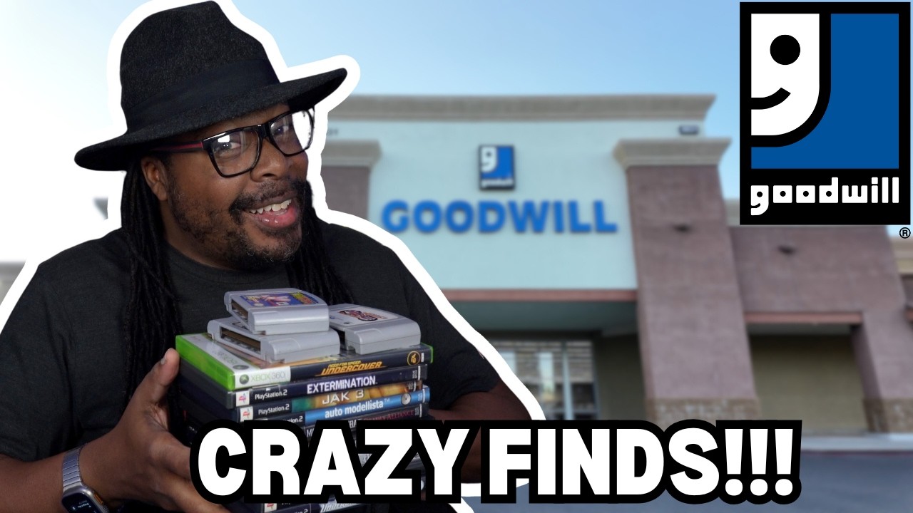 These Sacramento Goodwills Were LOADED With PlayStation Games