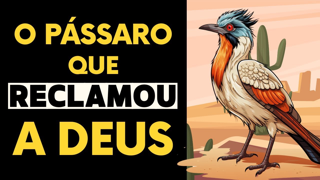 O PÁSSARO QUE RECLAMOU A DEUS - Uma história de Reflexão