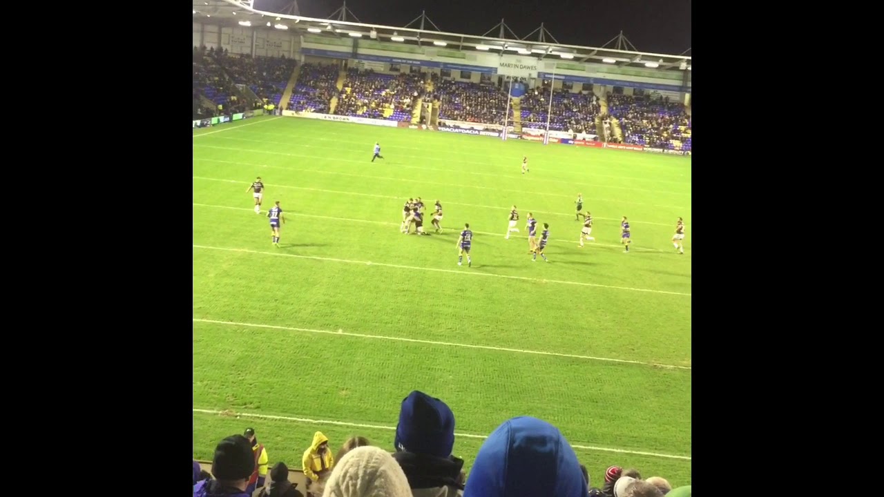 Warrington wolves v Leeds rhinos 2018 round 1