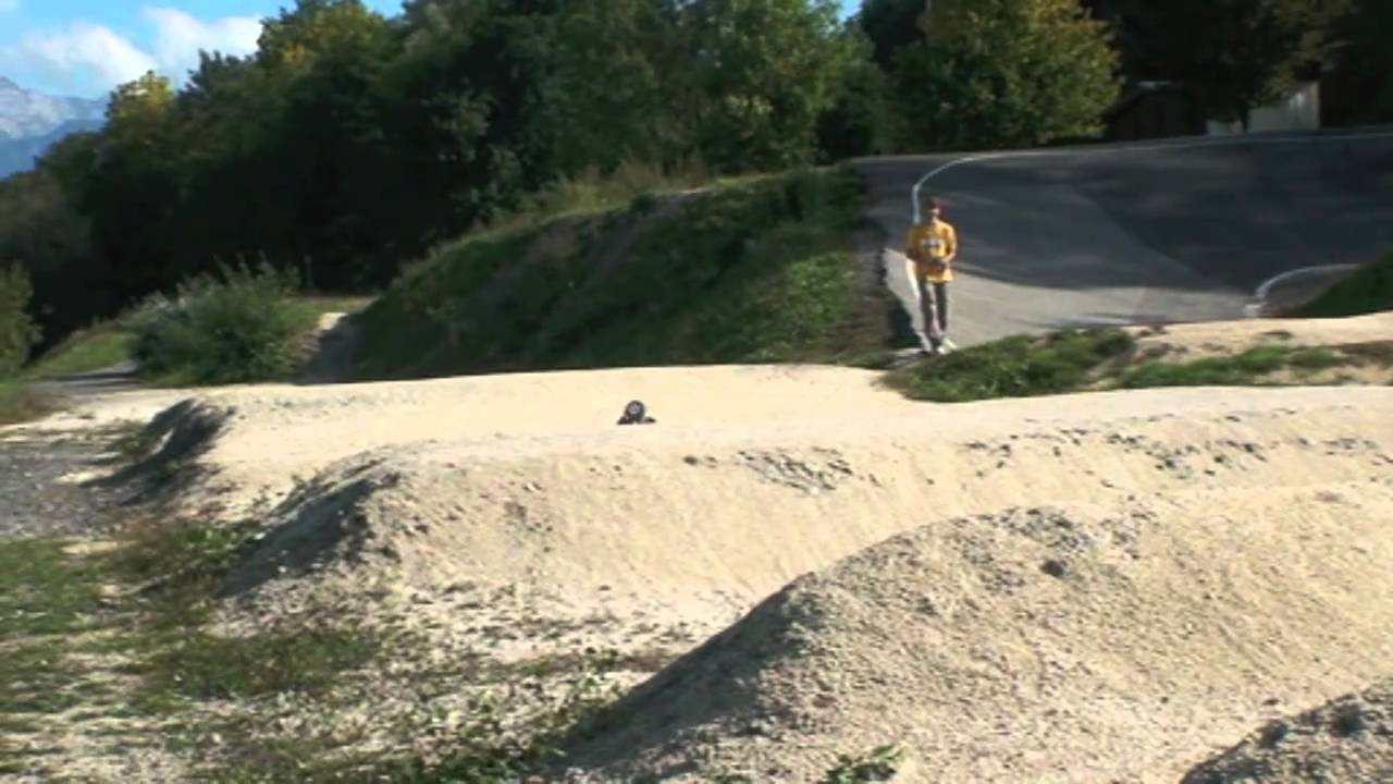 Traxxas E-revo and Summit brushless bash at bmx park