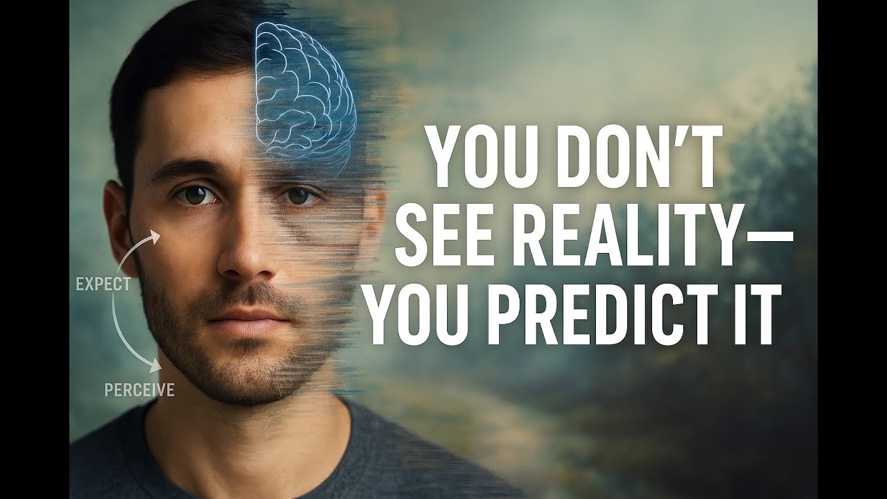 Your Brain Is Guessing — Not Seeing: The Predictive Processing Revolution