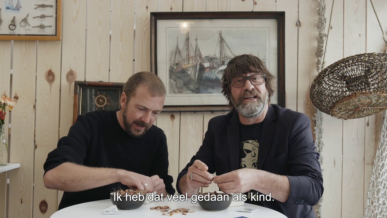 Garnalen pellen met Sebastien Dewaele & Wim Willaert