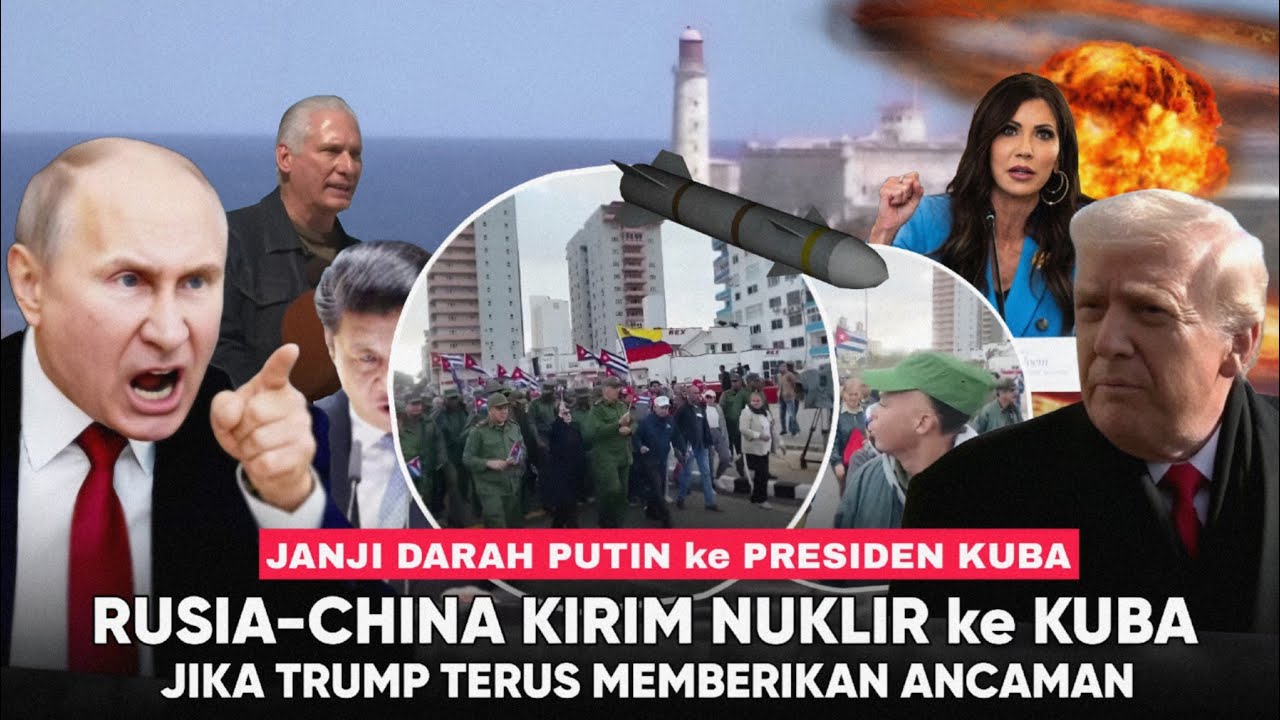 China Rusia BERI Respon Keras !! Trump akan Venezuela kan Kuba” Trump Perusuh Tatanan Dunia