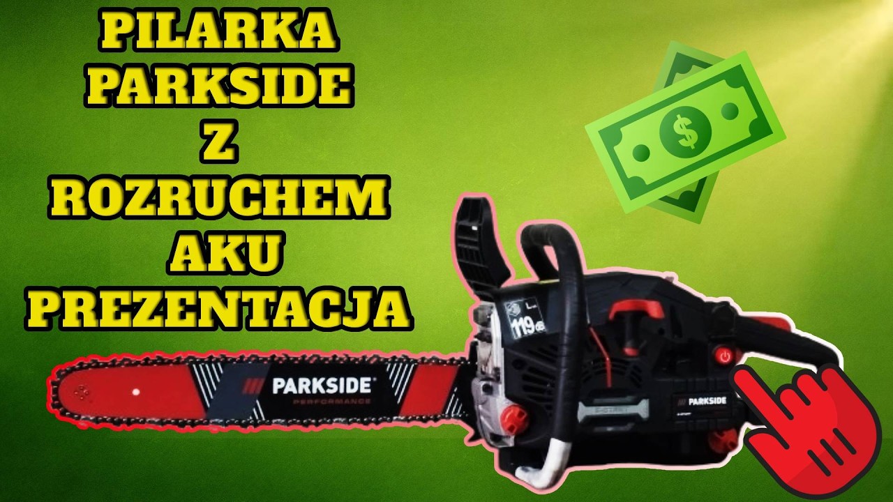 PREZENTACJA Pilarki Spalinowe z Rozruchem Akumulatorowym 20V ! Parkside Performance PPBKS 56 A1🪚🔋