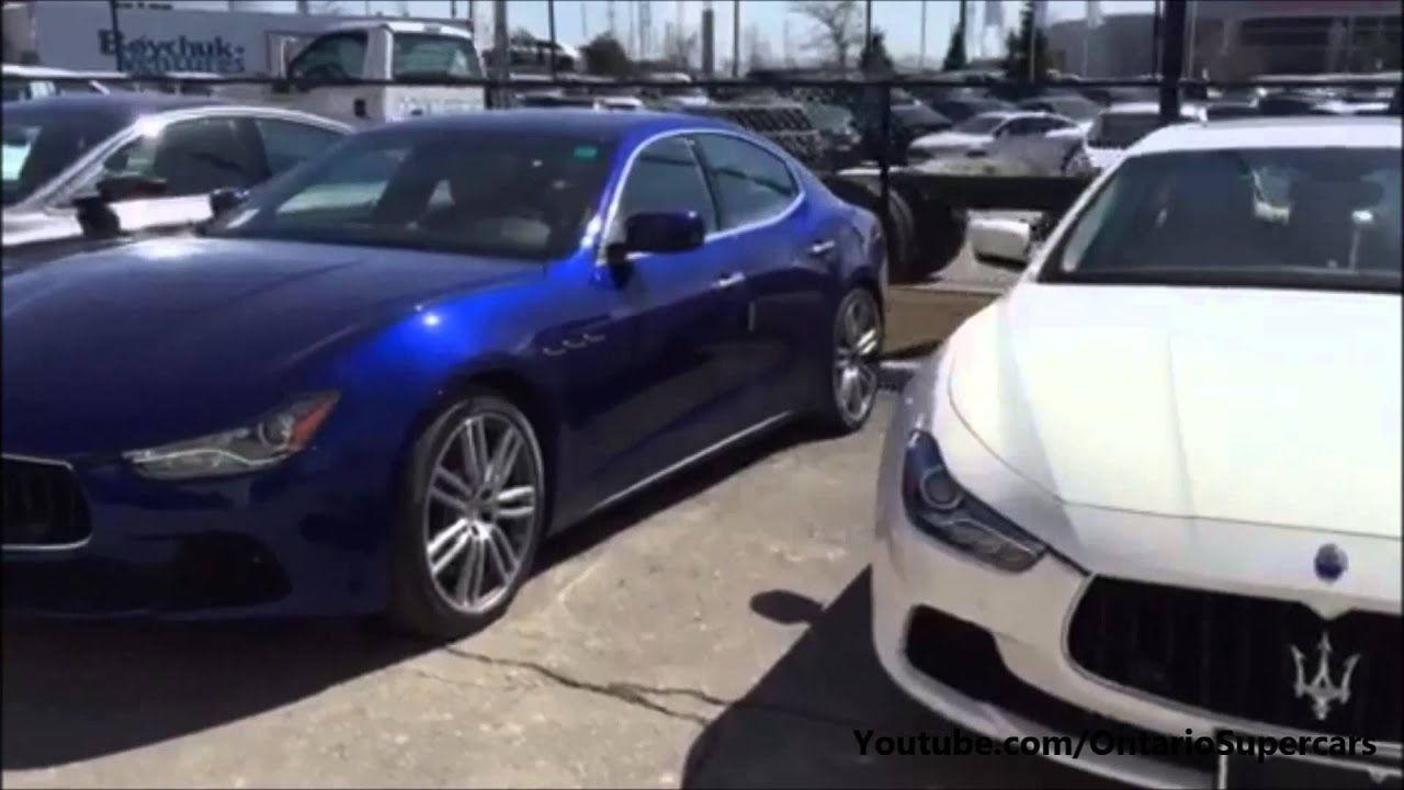20+ Maseratis