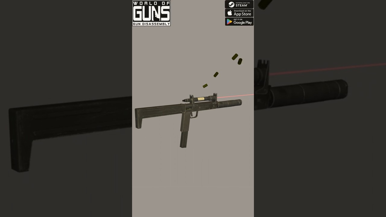 PP-90 Compact SMG&hellip; with This Laser?! #firearmeducation  #gunmechanics