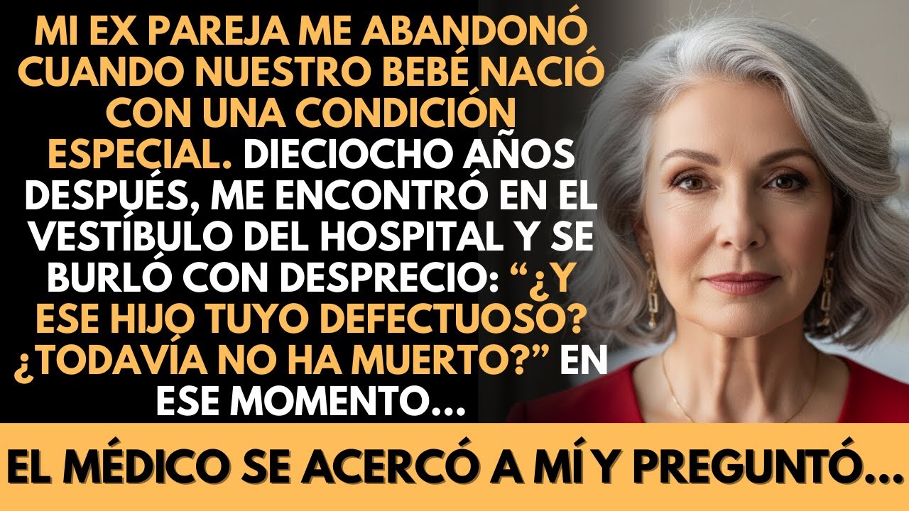 Mi exesposo se rió de mí en el hospital: ¿Qué pasó con tu hijo enfermo?. Hasta que el médico habló