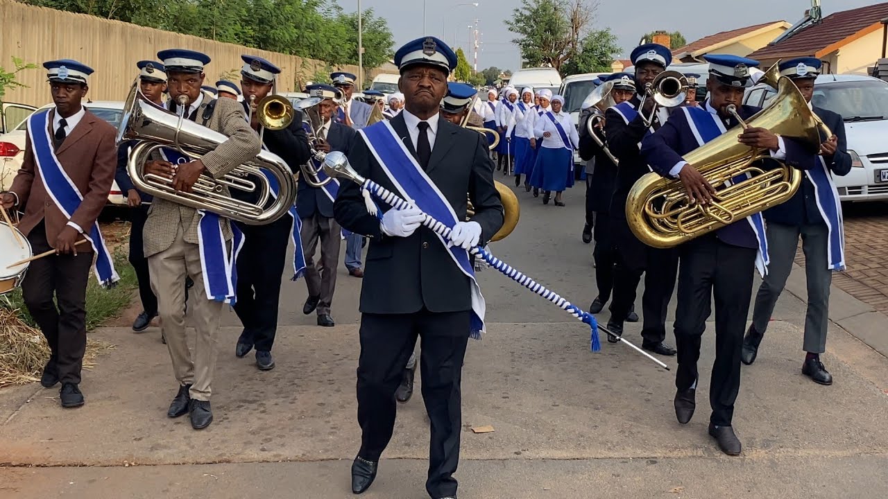 Sebokeng arrives at Protea North, Soweto - Father Masango's Brass Band (24th of February 2024)