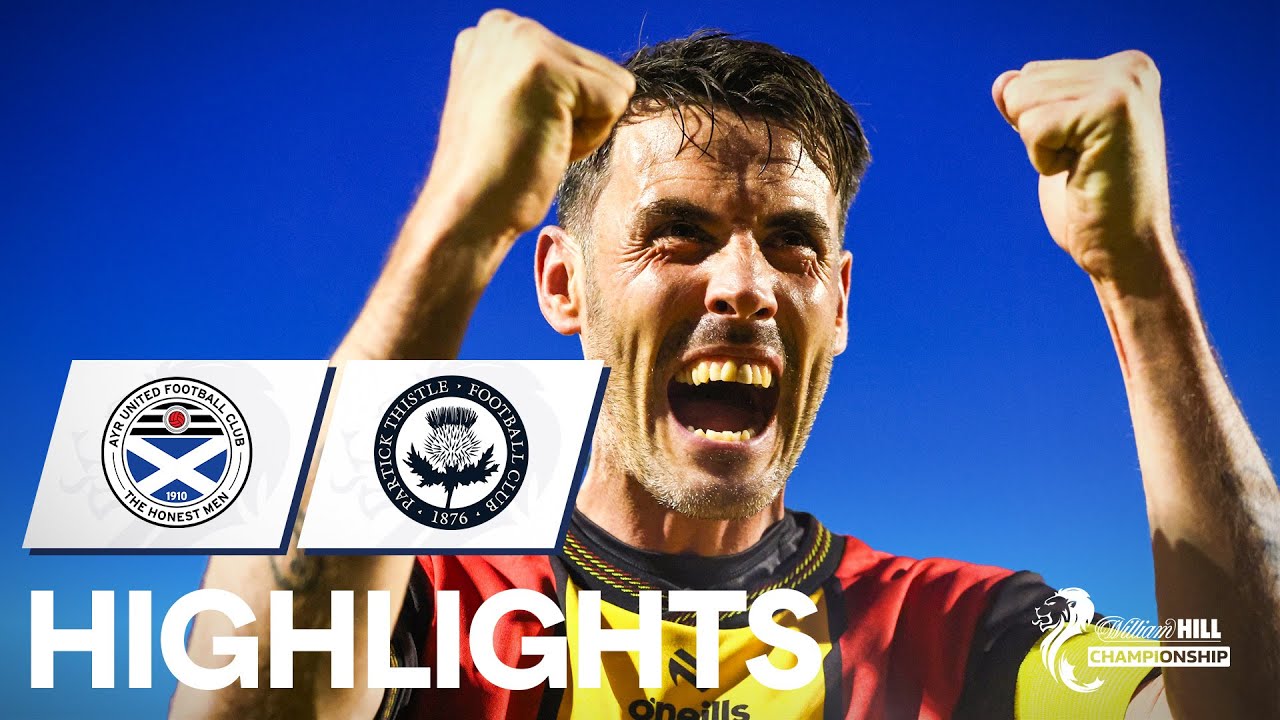 Ayr United 0-2 Partick Thistle | Graham Takes Jags Into Semi-Final! | William Hill Championship