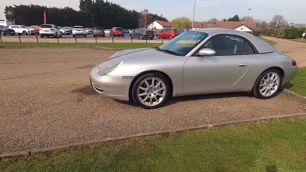 2000 Porsche 996 911 Carrera 4 Convertible Auto