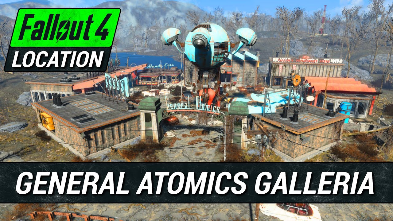 General Atomics Galleria – Что вы пропустили | Fallout 4: Секреты, история и добыча