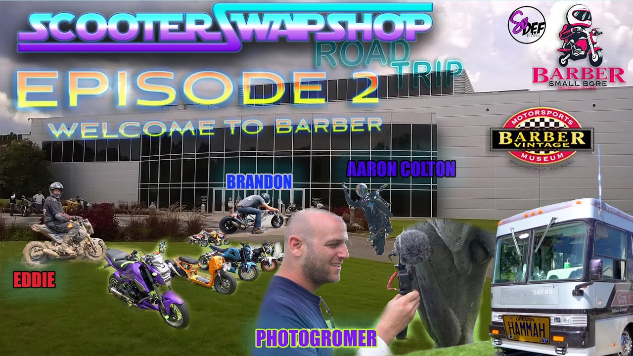 FULL SEND! STUNTING, CREEK BOTTOM CLASSIC, RACING & MORE... | WELCOME TO BARBER | EP:2