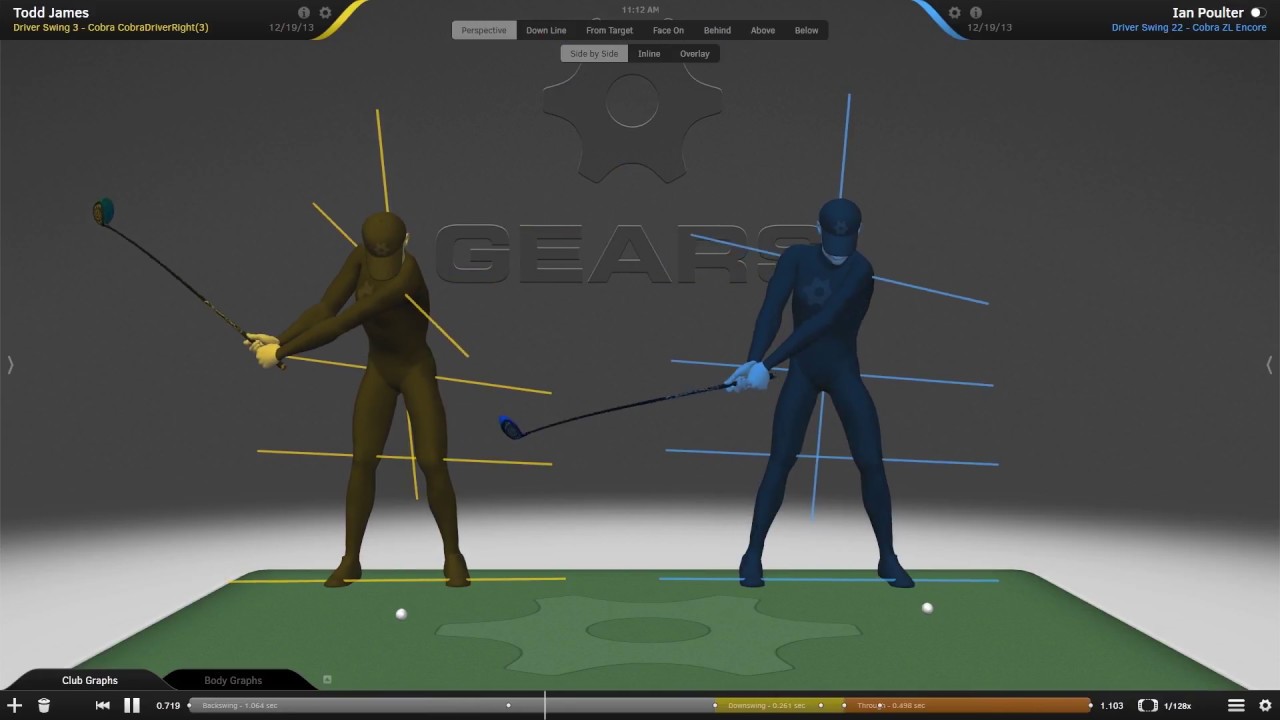 Gears Golf - 3D Swing Analysis Overview