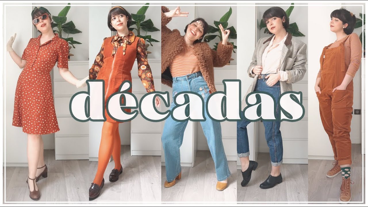 ANOS 50 ATÉ ANOS 90 - Looks de cada década