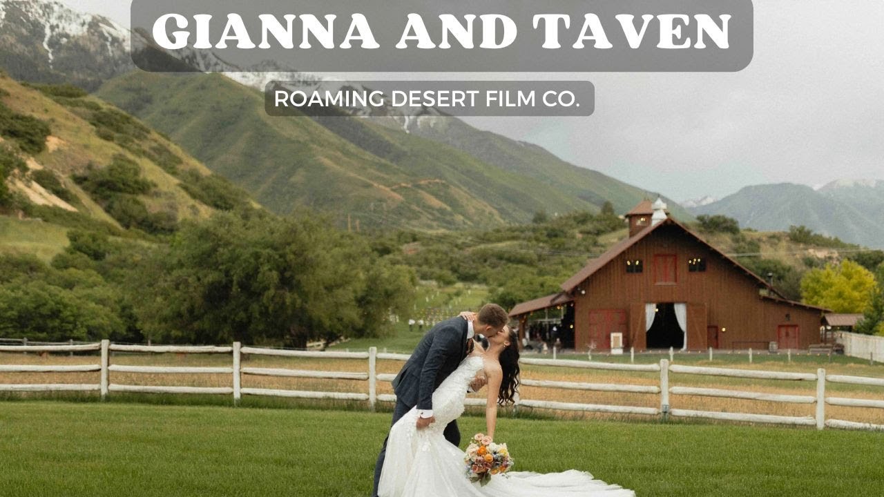Gianna & Taven's Wedding | Quiet Meadow Farm, Mapleton, UT