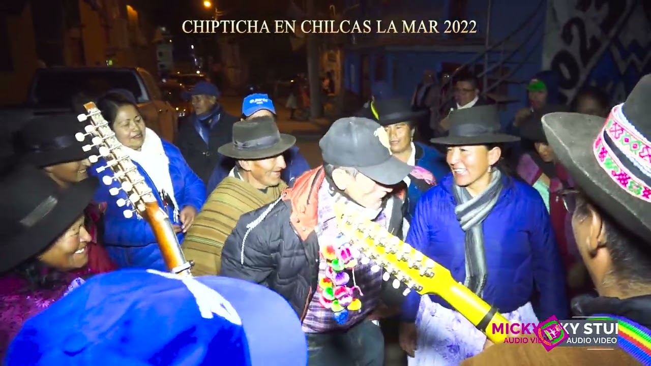 Chipticha en Fiesta patronal Chilcas la Mar 2022