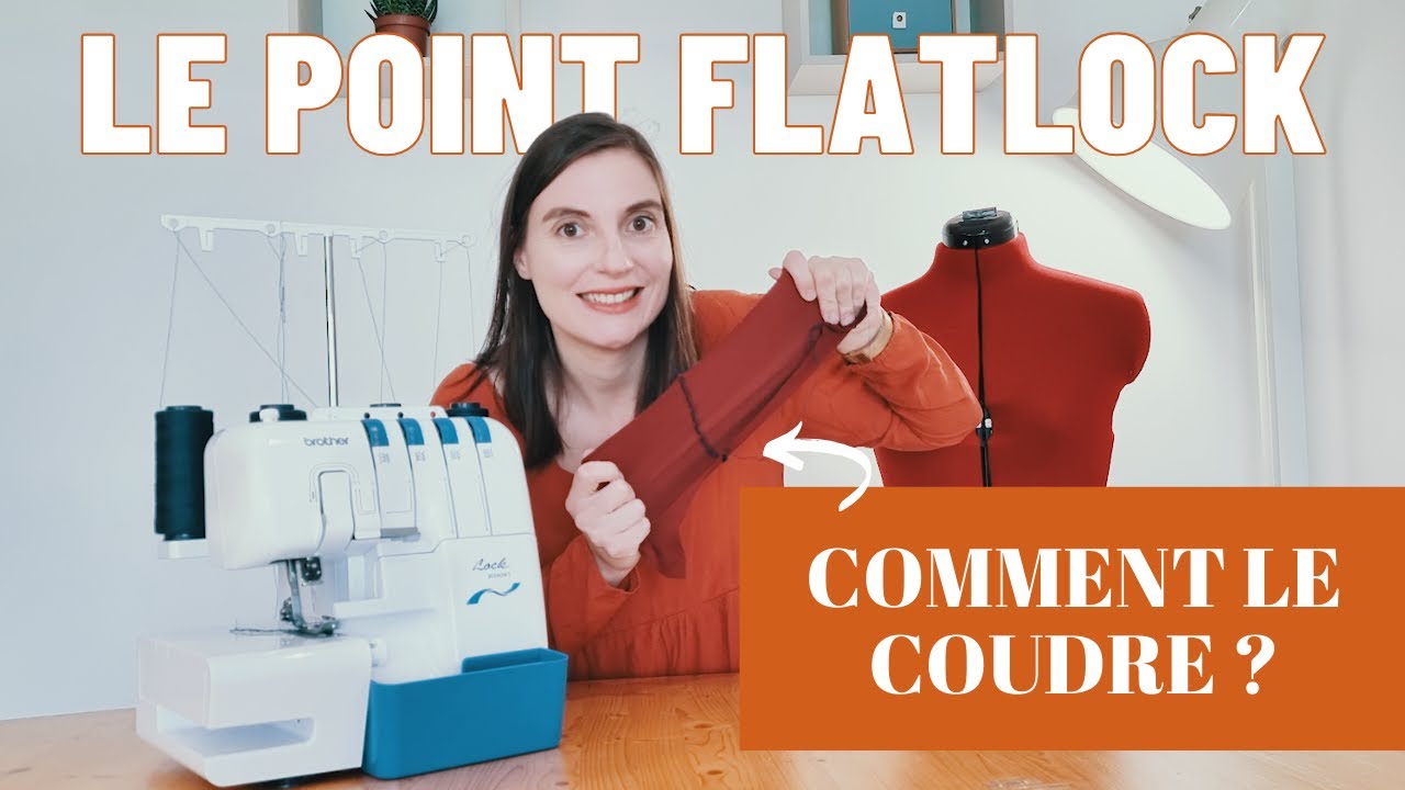 Le point Flatlock à la surjeteuse 🪡