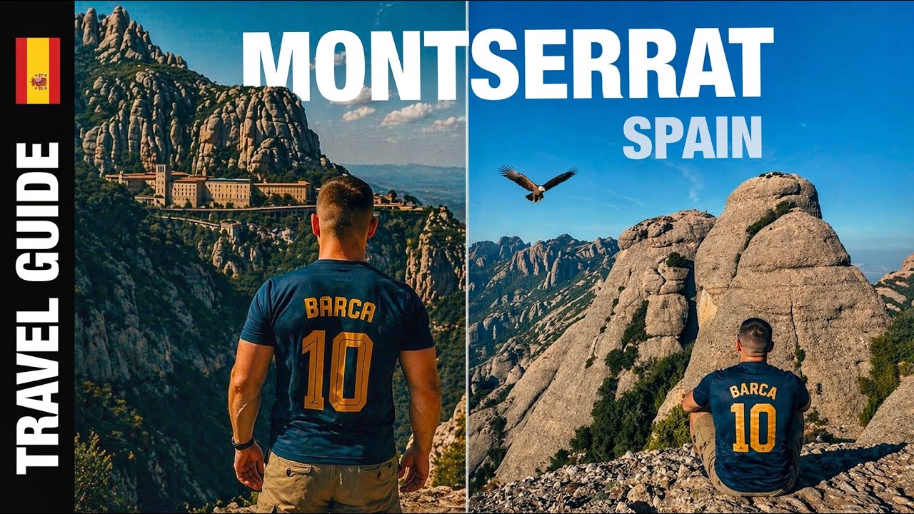 🇪🇸🇪🇺Montserrat Mountain, Spain: Stunning Panoramic Views, Hiking & Hidden Gems Near Barcelona