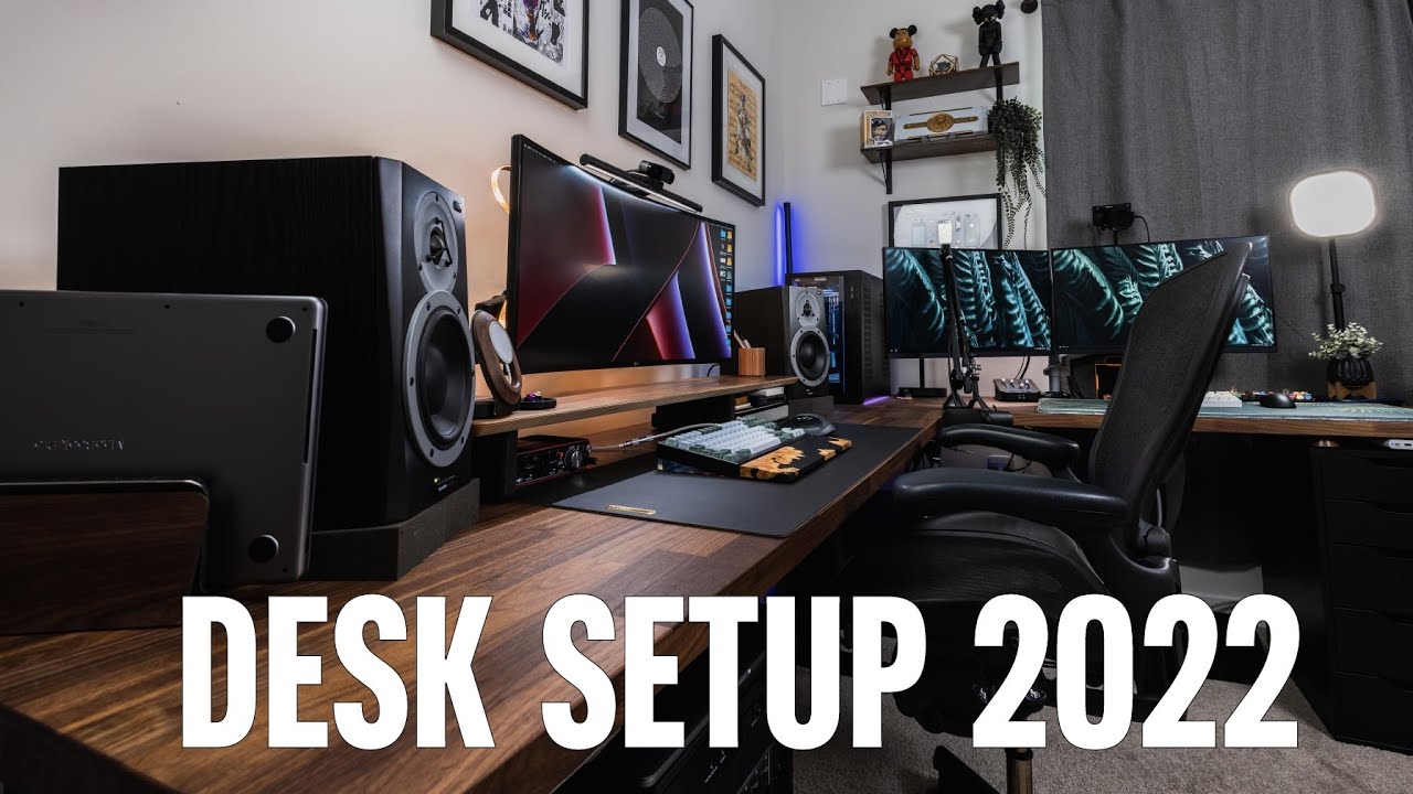 Desk Setup Tour 2022 | Content Creators Home Office