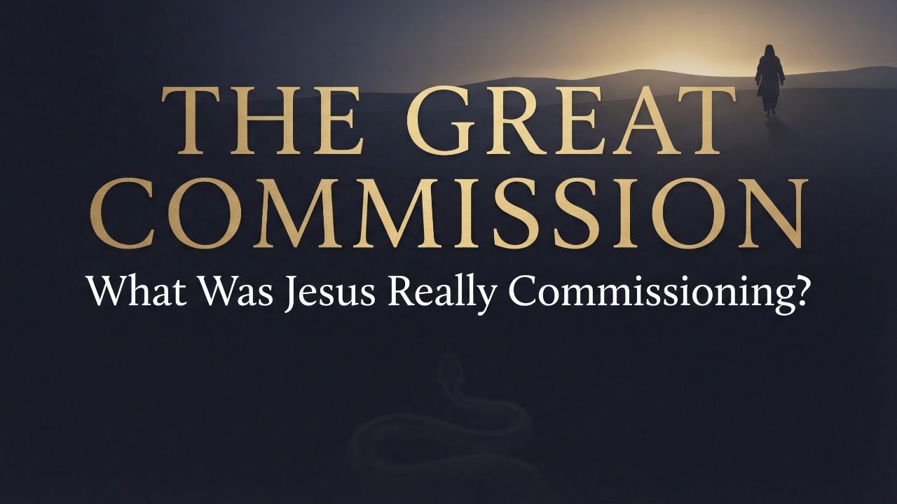 The Great Commission — What Was Jesus Really Commissioning?