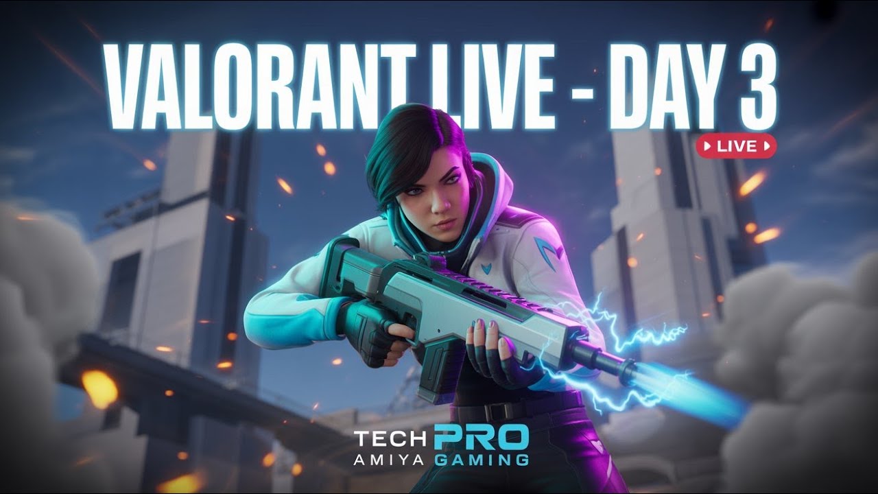 🔴 VALORANT LIVE STREAM – DAY 3 | RANK PUSH 🔥