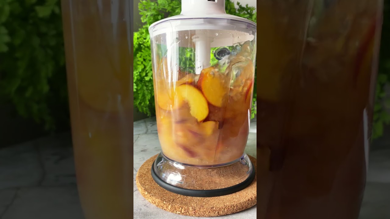 Refreshing Peach Iced Tea 🍑🧊 Homemade Recipe #coldbrew #icedtea #drink