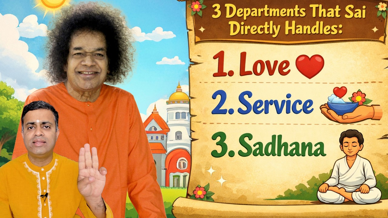 How To Achieve Perpetual Sai's Grace | The Three Departments | Prof Nanjundaiah Story