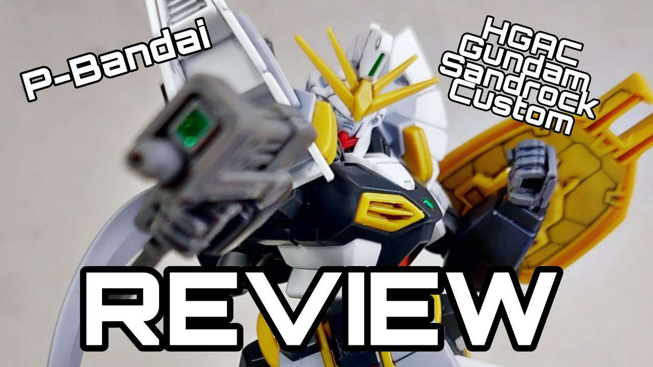 ChasinThrough Reviews: (P-Bandai) HGAC Gundam Sandrock Custom Review